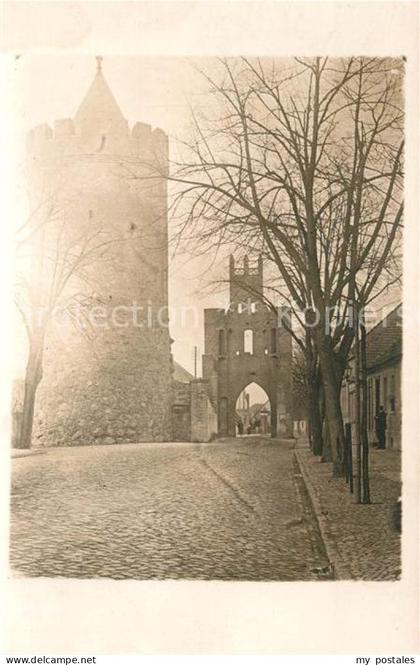 Mittenwalde Mark Berliner Tor und Pulverturm