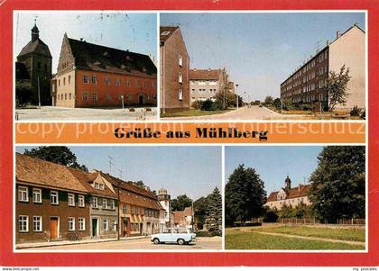 Muehlberg Elbe Rathaus Boragker Strasse Thaelmannplatz Schloss