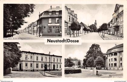 Neustadt/Dosse Bahnhof Straßenpartien ngl #171.354