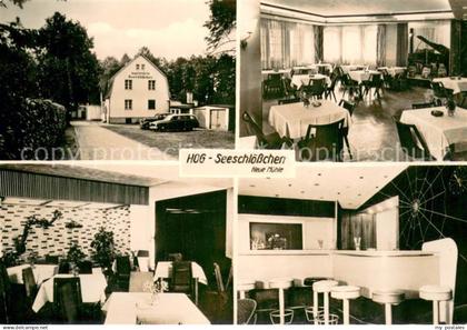 Wusterhausen Dosse HOG Seeschloesschen Gaststaette Handabzug