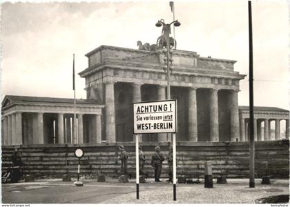 Berlin - Brandenburger Tor