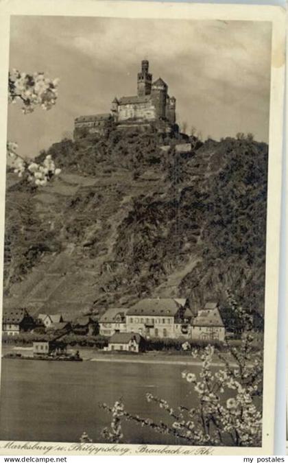 Braubach Rhein Braubach Marksburg
