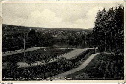 Braunlage, Kurgarten u. Konzertplatz
