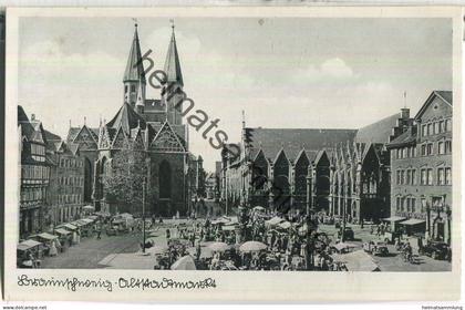Braunschweig - Altstadtmarkt - Verlag Rudolf Schwuttge Braunschweig