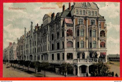 aa7566 - Ansichtskarten VINTAGE  POSTCARD: GERMANY Deutschland - BREMENHARVEN 1907