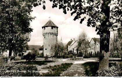 Bretten Baden Im Stadtgarten Runder Turm