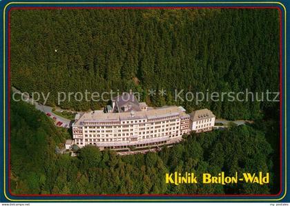 Brilon-Wald Klinik Brilon Wald Fliegeraufnahme