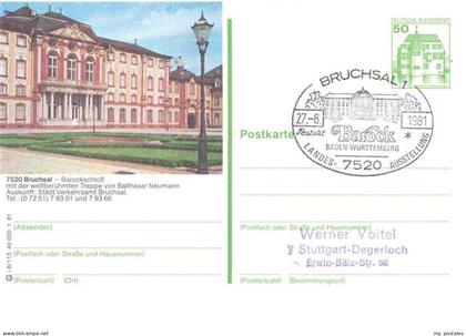 BRUCHSAL Baden Barockschloss
