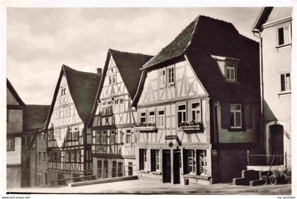 Buchen  Odenwald Motiv mit Fachwerkhaeusern