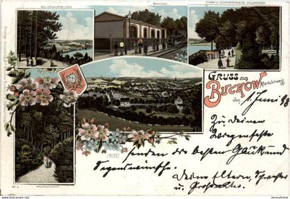 Gruss aus Buckow - Litho