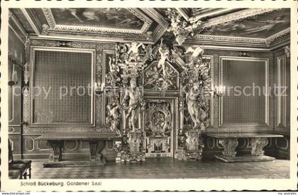 Bueckeburg Schloss Bueckeburg Goldener Saaoe