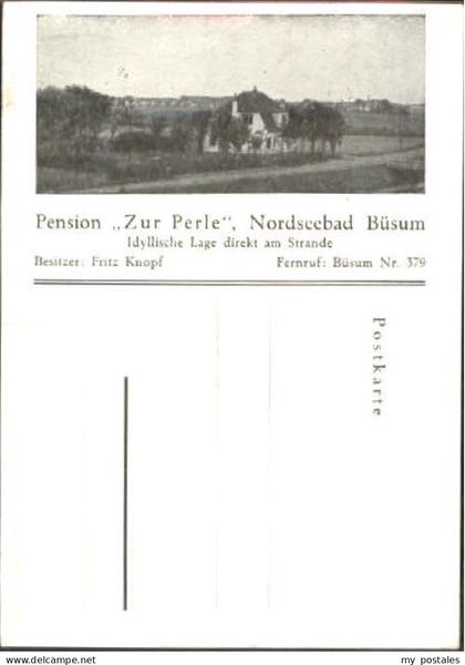 Buesum Nordseebad Buesum Pension