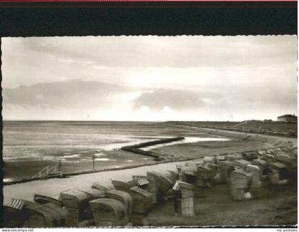 Buesum Nordseebad Buesum  ungelaufen ca. 1955