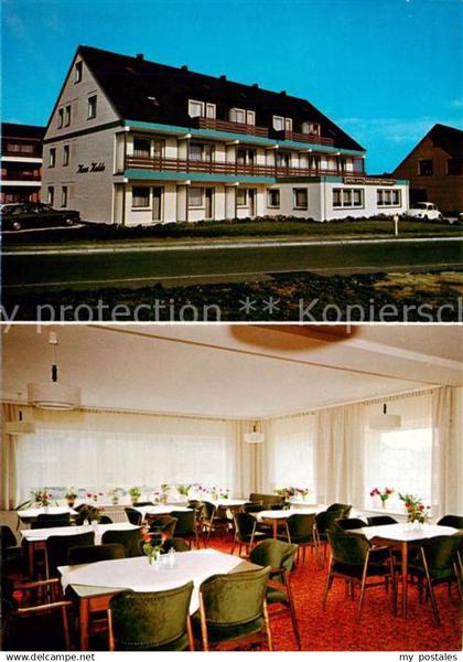 Buesum Nordseebad Hotel Buesum Fruehstuecksraum