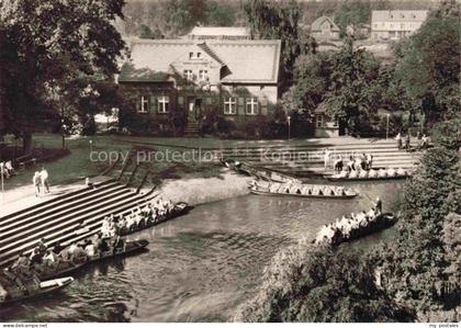 Burg Spreewald Brandenburg Hafen Spreewald Kaehne Boote Anleger Touristen Park