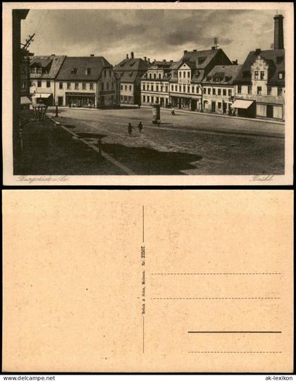 Ansichtskarte Burgstädt Brühl 1928