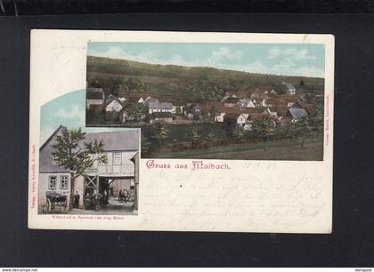 Dt. Reich AK Maybach Butzbach Wirtschaft u. Specerei Möser 1908