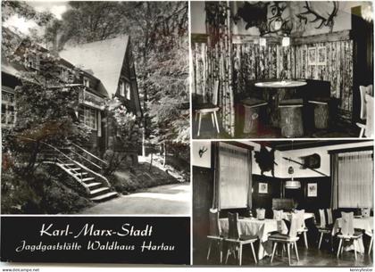 Karl-Marx-Stadt - Jagdgaststätte Waldhaus Hartau