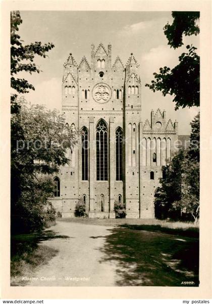 Chorin Kloster Chorin Westgiebel