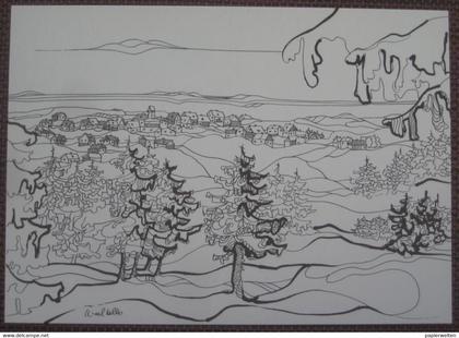 Clausthal-Zellerfeld (Goslar) - Künstlerkarte (Christel Keller) Schulenberg