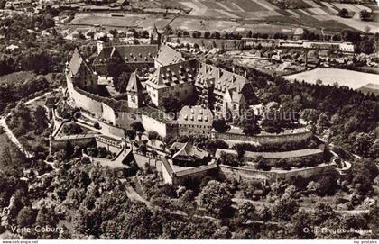 Coburg Bayern Veste Coburg Fliegeraufnahme