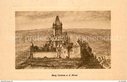 Cochem Mosel Burg Cochem