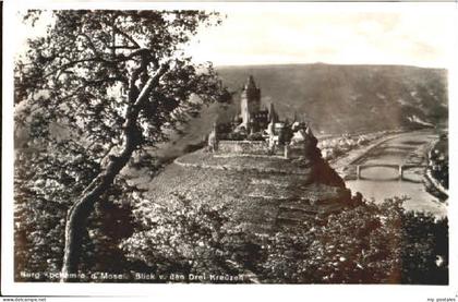 Cochem Mosel Burg Cochem  x 1955