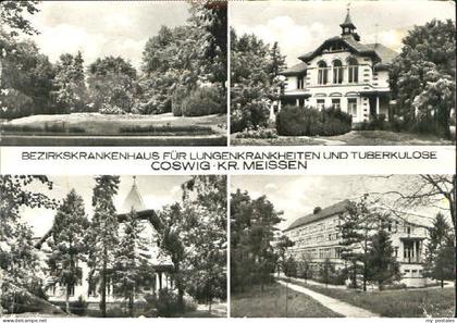 Coswig Sachsen Coswig Krankenhaus x 1981