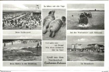 Cuxhaven Nordseebad Cuxhaven  x 1956