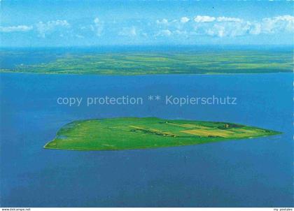 Insel Neuwerk Cuxhaven Nordseebad Fliegeraufnahme mit Festland und Cuxhaven