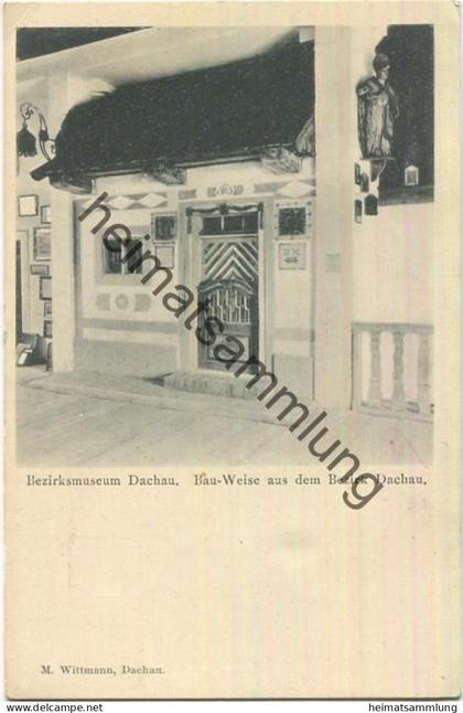 Dachau - Bezirksmuseum - Blau-Weise aus dem Bezirk Dachau - Verlag M Wittmann Dachau