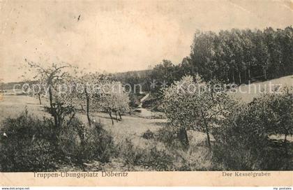 Doeberitz Truppenuebungsplatz Der Kesselgraben