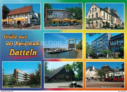 Datteln Tigg Neumarkt Kanal Kinderklinik Heimatmuseum Hohe Strasse