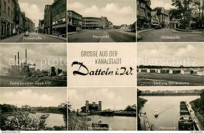 Datteln Zeche Emscher-Lippe Hebewerk Henrichenburg Neumarkt Hohestrasse