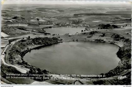 Daun Eifel Daun Weinfelder Maar Fliegeraufnahme