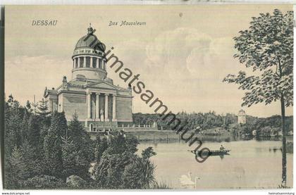 Dessau - Das Mausoleum - Verlag Wilhelm Herrmann Dessau