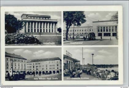 Dessau-Rosslau Dessau Landestheater Gaststaette Kornhaus Wilhelm Pieck Strasse
