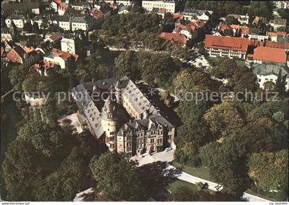 DETMOLD Lippe NRW Fuerstliches Residenzschloss Detmold Fliegeraufnahme