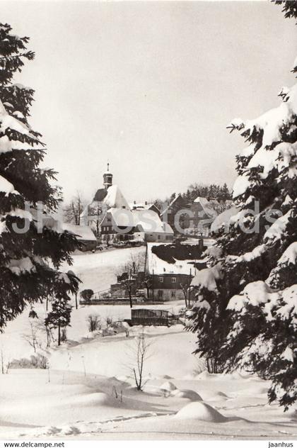 Deutschneudorf - Kr Marienberg - Germany DDR - unused