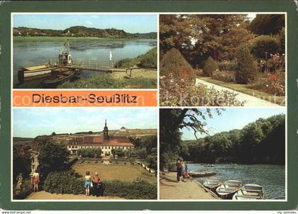 Diesbar-Seusslitz Elbe Schlossgarten Gondelteich
