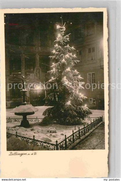 Dillingen Donau Weihnachtsbaum
