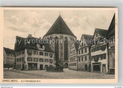 Dinkelsbuehl Altrathausplatz