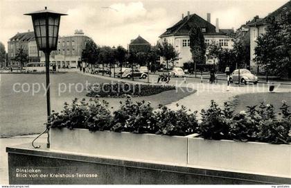 Dinslaken Blick von der Kreishaus Terrasse
