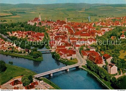 Donauwoerth Bayern Fliegeraufnahme