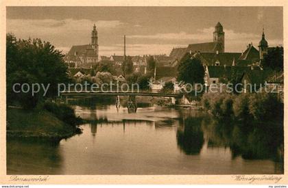 Donauwoerth Bayern Woernitzmuendung