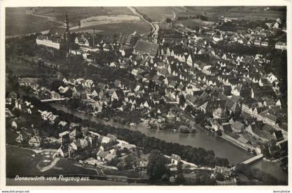 Donauwörth vom Flugzeug