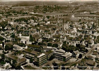Dorsten Teilansicht mit St. Elisabeth Hospital