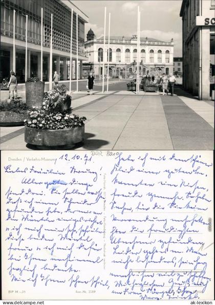 Dresden Verkehrsmuseum Dresden 1970