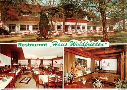 Duelmen Restaurant Haus Waldfrieden Gastraeume