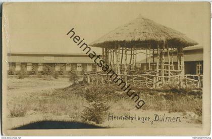 Dülmen - Heimkehrlager - Foto-Ansichtskarte